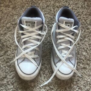 Converse All Star High-Tops - Gray and White